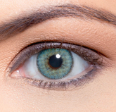Lentes de contacto de color verde TOPAZIO de colores naturales